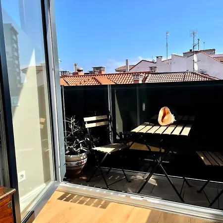 Atico Marqués Playa Centro Vistas Al Mar Garaje Opcional Gijón