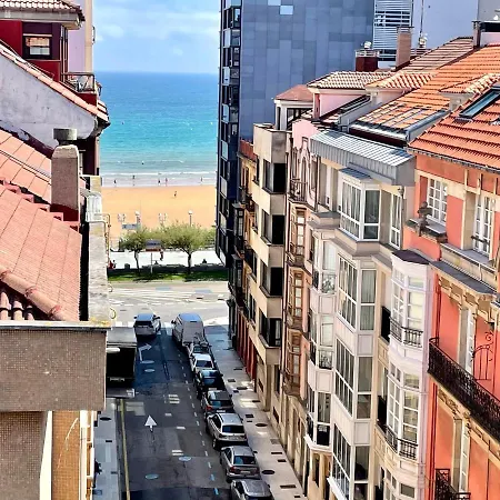 Apartman Atico Marques Vistas Al Mar - Garaje Opcional Gijón