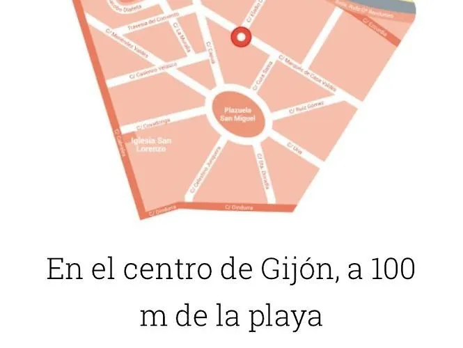 Atico Marqués Playa Centro Vistas Al Mar Garaje Opcional * Gijón